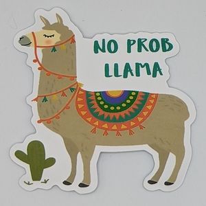No Prob Llama Sticker